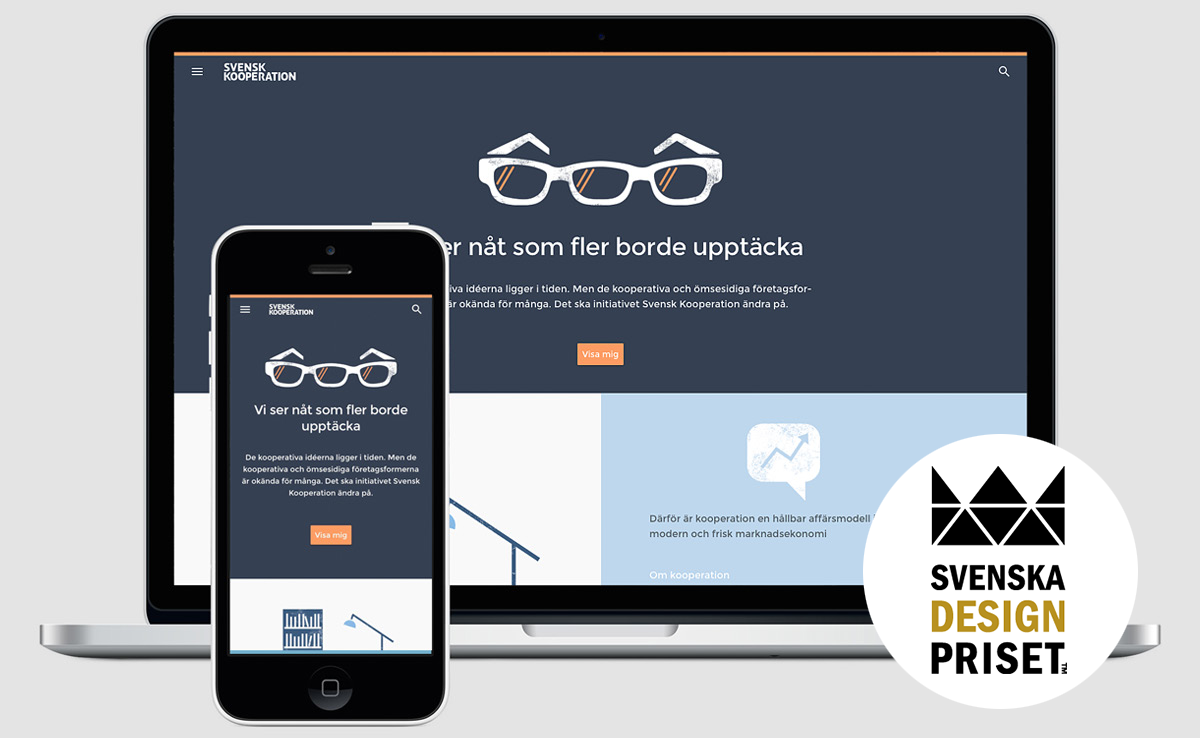 Svensk kooperation nominerat till Svenska Designpriset