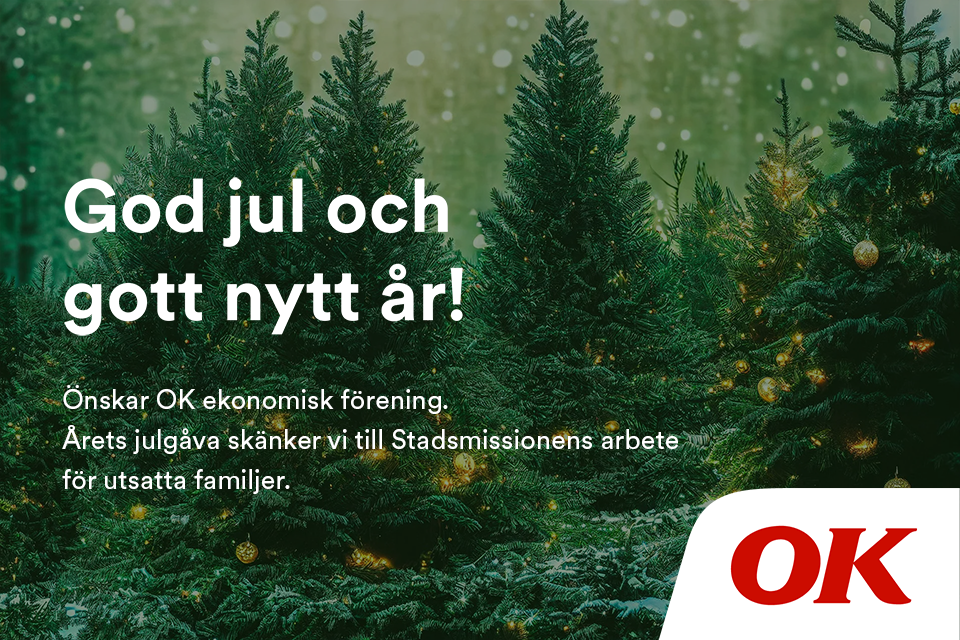 Julkort från OK ekonomisk förening