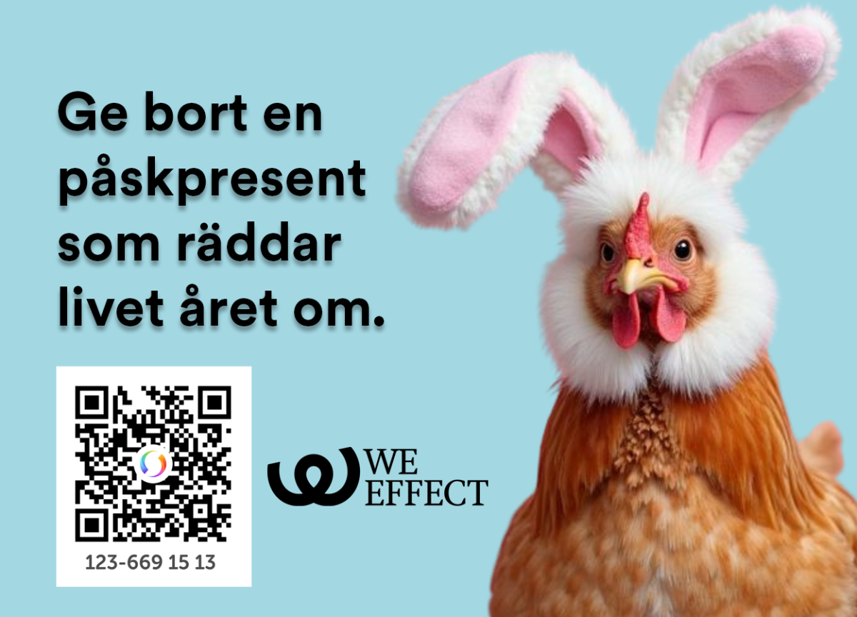 We effect påskkampanj