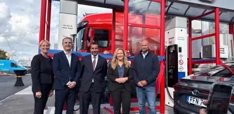 Ny vätgastankstation invigd i Göteborg