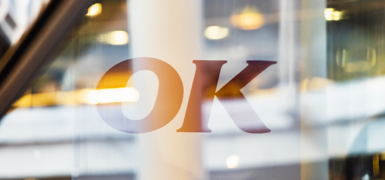 Bild påOK:s logotyp